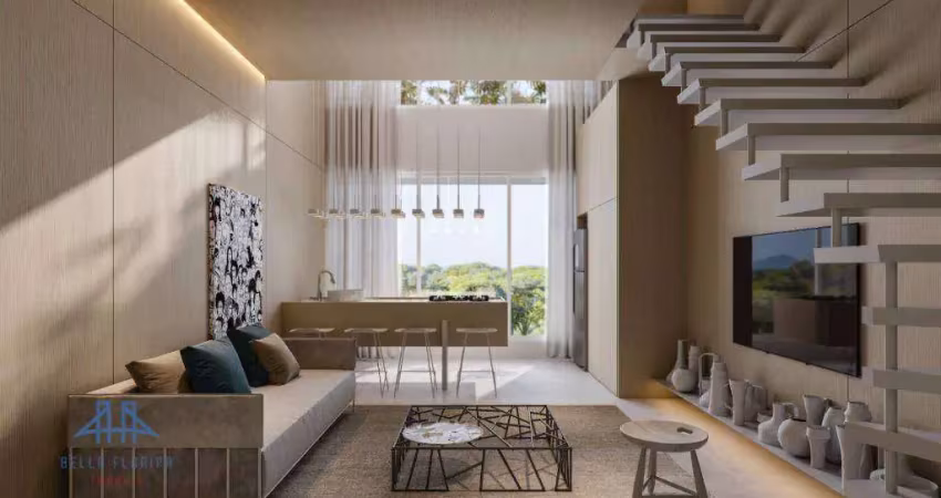 Loft com 1 dormitório à venda, 47 m² por R$ 566.000,00 - Barra da Lagoa - Florianópolis/SC