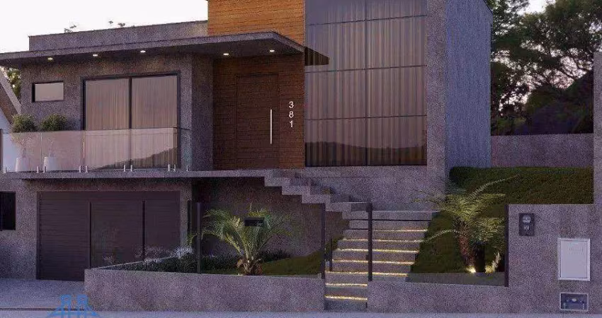 Casa com 3 dormitórios à venda, 360 m² por r$ 1.060.000,00 - centro - antônio carlos/sc