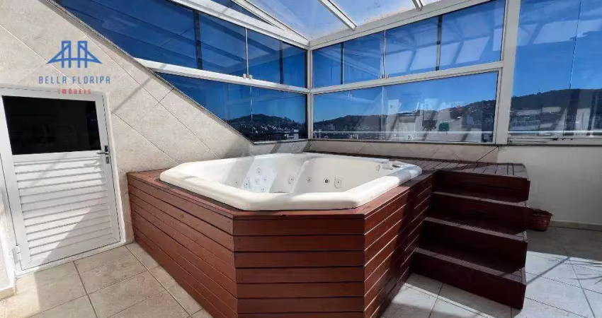Cobertura com 2 dormitórios à venda, 126 m² por r$ 1.350.000,00 - córrego grande - florianópolis/sc