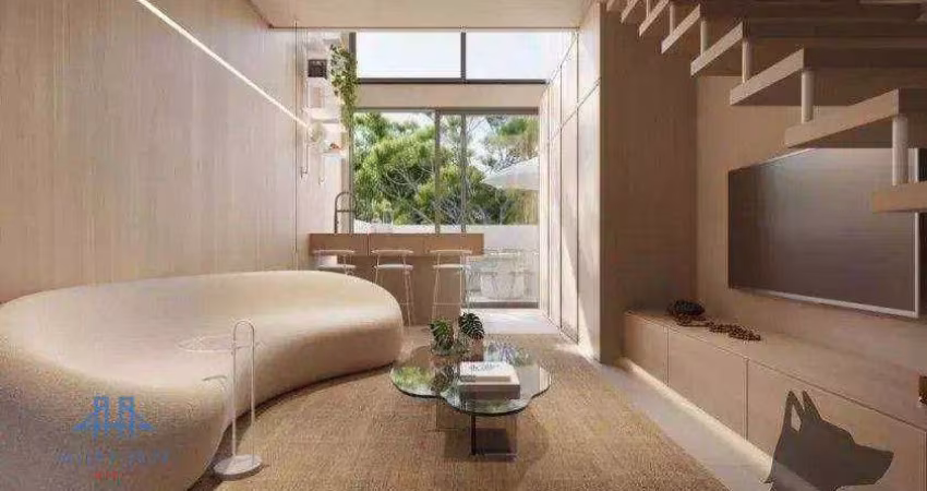 Apartamento Duplex com 2 dormitórios à venda, 67 m² por R$ 794.000,00 - Campeche - Florianópolis/SC