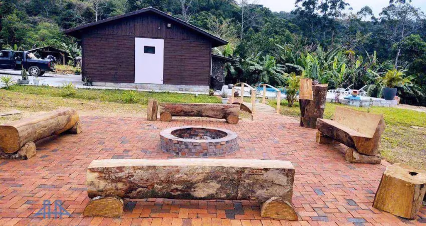 Chácara à venda, 10000 m² por r$ 1.200.000,00 - biguaçu - biguaçu/sc