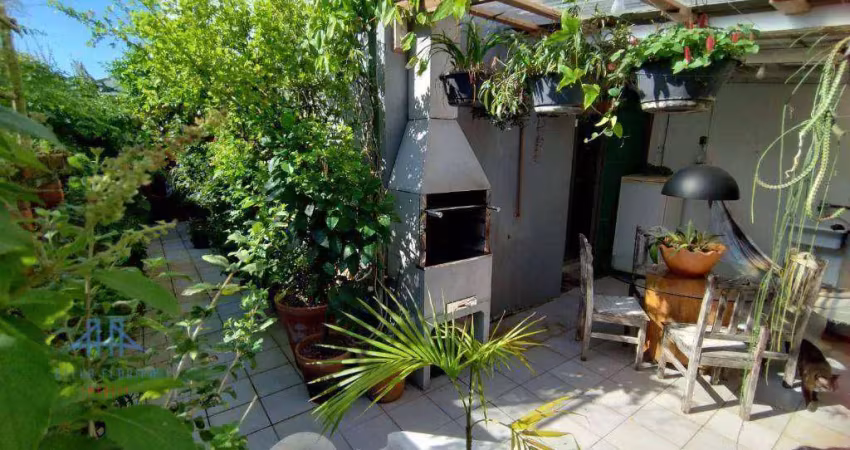 Apartamento garden com 1 dormitório à venda, 63 m² por r$ 335.000,00 - coqueiros - florianópolis/sc