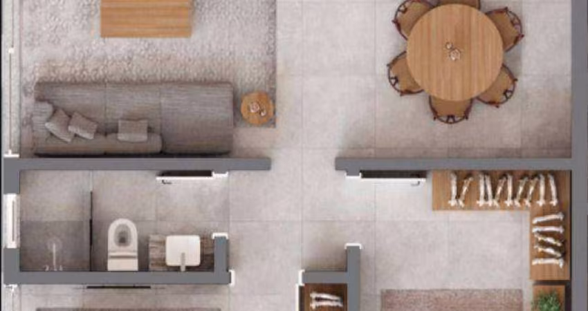 Apartamento com 2 dormitórios à venda, 61 m² por R$ 716.000 - Barra da Lagoa - Florianópolis/SC