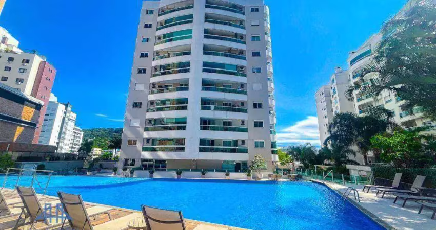Apartamento com 4 dormitórios à venda, 127 m² por r$ 1.790.000,00 - itacorubi - florianópolis/sc