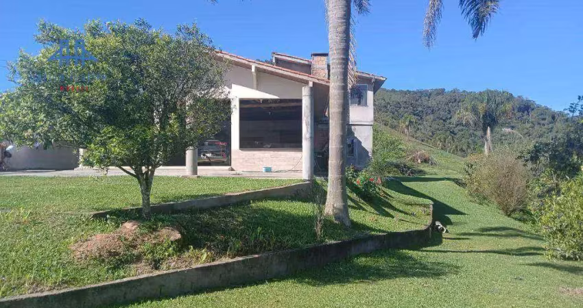 Sítio com 5 dormitórios à venda, 42000 m² por r$ 1.500.000,00 - centro - angelina/sc