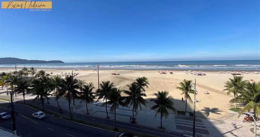 Kitnet 1o. andar – prédio frente mar – vista mar – porteira fechada