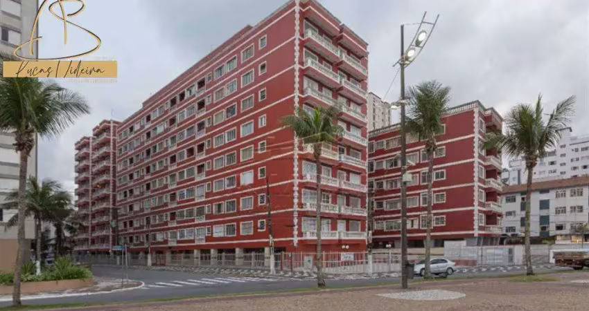 Apartamento 01 dormitório - 50 metros do mar! preédio com portaria e elevador!