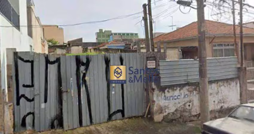 Terreno para alugar, 500 m² por r$ 3.472,25/mês - santa maria - são caetano do sul/sp