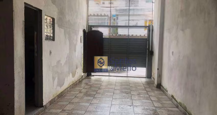 Salão para alugar, 80 m² por r$ 1.700,00/mês - jardim marek - santo andré/sp