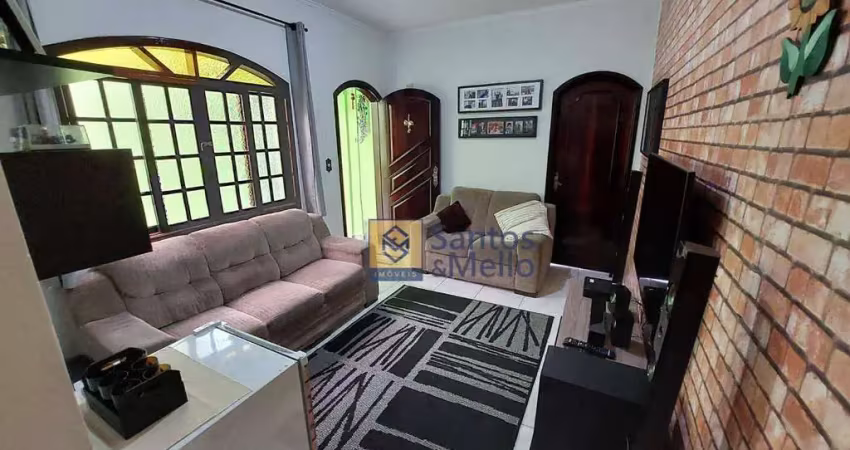 Casa com 2 dormitórios à venda, 160 m² por r$ 490.000,00 - parque novo oratório - santo andré/sp