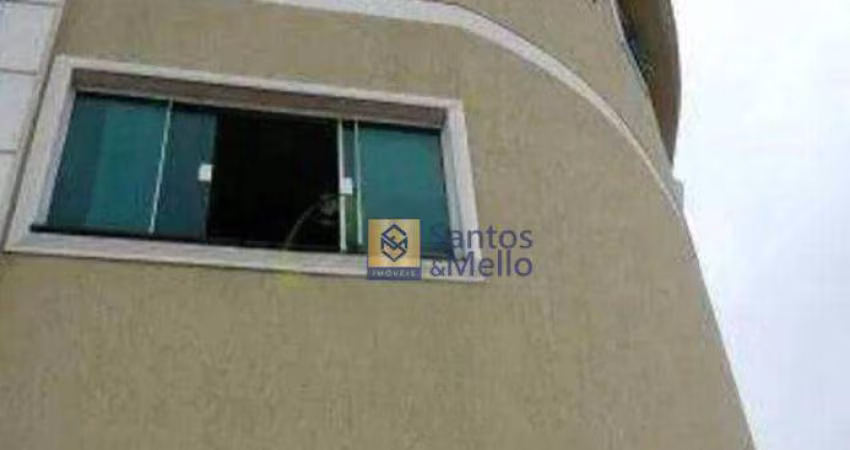 Sobrado com 3 dormitórios para alugar, 147 m² por R$ 4.052,48/mês - Parque Jaçatuba - Santo André/SP