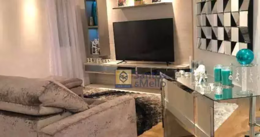 Apartamento com 2 dormitórios à venda, 170 m² por r$ 1.700.000,00 - jardim - santo andré/sp