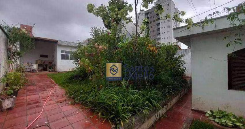 Casa com 4 dormitórios, 168 m² - venda por R$ 1.200.000,00 ou aluguel por R$ 6.200,00/mês - Vila Valparaíso - Santo André/SP