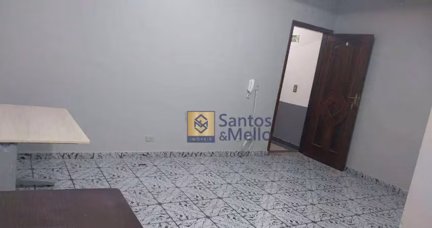 Sala para alugar, 47 m² por r$ 1.360,00/mês - vila alpina - santo andré/sp
