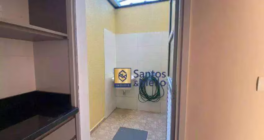Sobrado com 2 dormitórios para alugar, 60 m² por r$ 2.825,00/mês - parque oratório - santo andré/sp