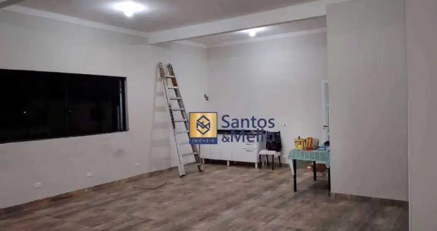Sala para alugar, 70 m² por r$ 3.350,00/mês - parque oratório - santo andré/sp