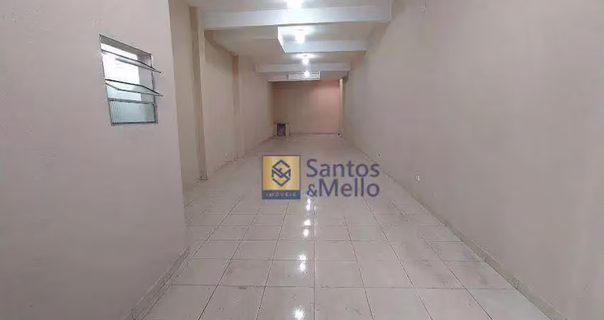 Salão para alugar, 125 m² por r$ 2.670,00/mês - vila luzita - santo andré/sp