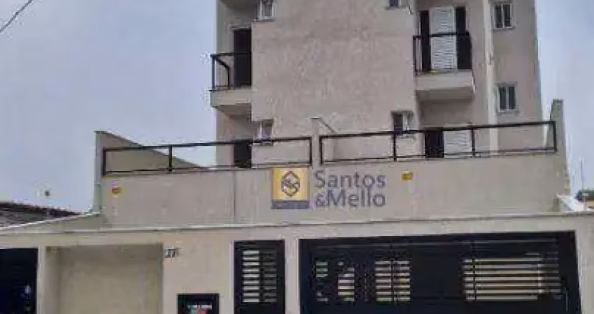 Apartamento com 2 dormitórios à venda, 45 m² por r$ 323.361,70 - jardim santo alberto - santo andré/sp
