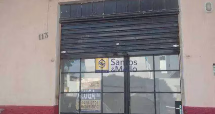 Salão para alugar, 30 m² por r$ 1.230,00/mês - parque das nações - santo andré/sp