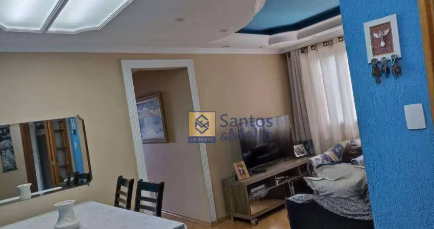Apartamento com 3 dormitórios à venda, 60 m² por r$ 372.000,00 - parque marajoara - santo andré/sp