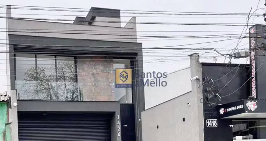 Salão à venda, 240 m² por r$ 2.300.000,00 - vila curuçá - santo andré/sp
