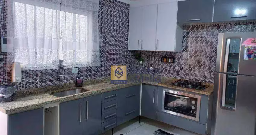 Casa à venda, 100 m² por r$ 500.000,00 - jardim santo alberto - santo andré/sp
