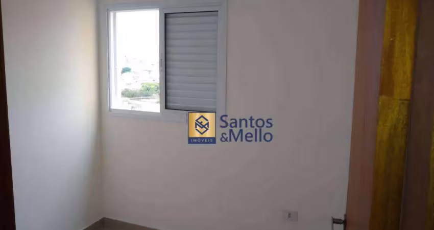 Apartamento com 2 dormitórios para alugar, 42 m² por r$ 1.660,00/mês - parque oratório - santo andré/sp