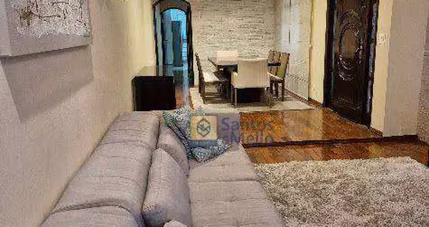 Sobrado com 3 dormitórios à venda, 298 m² por r$ 960.000,00 - vila alto de santo andré - santo andré/sp