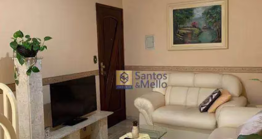 Apartamento com 2 dormitórios à venda, 58 m² por r$ 260.000,00 - parque são vicente - mauá/sp