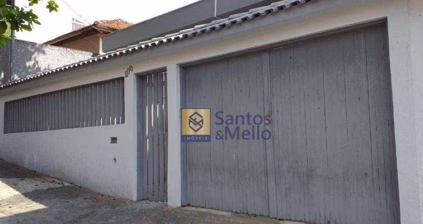 Casa com 4 dormitórios para alugar, 230 m² por R$ 3.765,00/mês - Vila Camilópolis - Santo André/SP