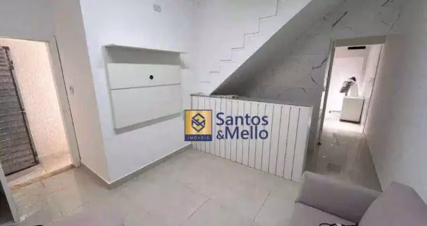 Sala para alugar, 40 m² por r$ 1.535,00/mês - vila curuçá - santo andré/sp