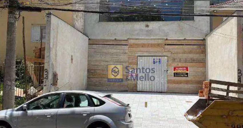 Salão para alugar, 300 m² por r$ 20.000,00/mês - vila bastos - santo andré/sp