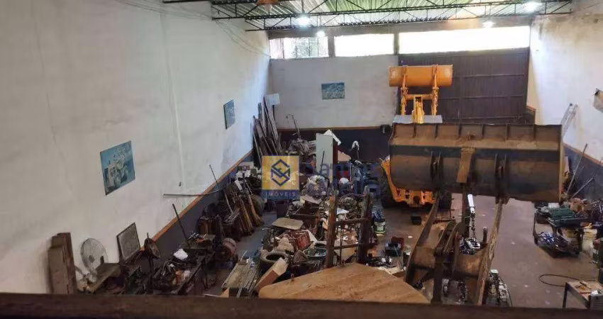 Galpão, 300 m² - venda por r$ 890.000,00 ou aluguel por r$ 6.900,00/mês - jardim santa adélia - são paulo/sp