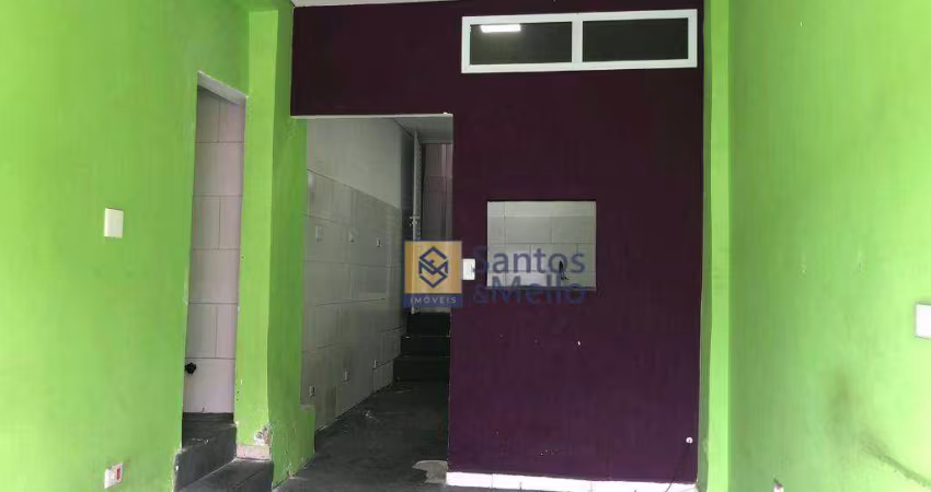 Salão para alugar, 86 m² por r$ 5.200,00/mês - vila curuçá - santo andré/sp