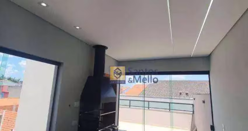 Cobertura com 2 dormitórios à venda, 98 m² por r$ 610.000,00 - vila curuçá - santo andré/sp