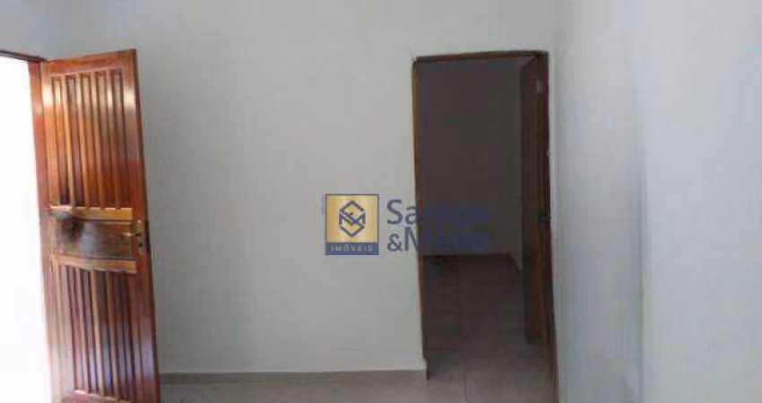 Casa com 1 dormitório para alugar, 60 m² por R$ 1.547,00/mês - Jardim Sônia Maria - Mauá/SP