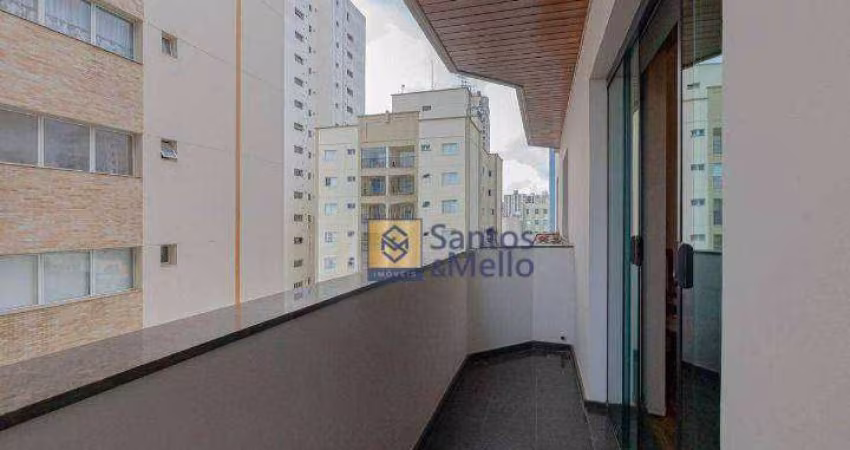 Apartamento com 4 dormitórios, 150 m² - venda por R$ 800.000,00 ou aluguel por R$ 5.800,50/mês - Vila Bastos - Santo André/SP