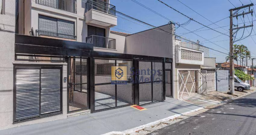 Apartamento com 2 dormitórios para alugar, 62 m² por R$ 4.250,01/mês - Campestre - Santo André/SP