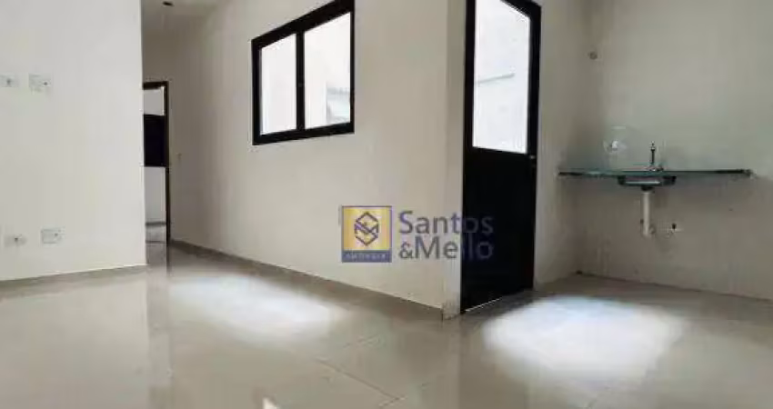 Cobertura com 2 dormitórios, 90 m² - venda por r$ 470.000,00 ou aluguel por r$ 2.830,00/mês - vila príncipe de gales - santo andré/sp