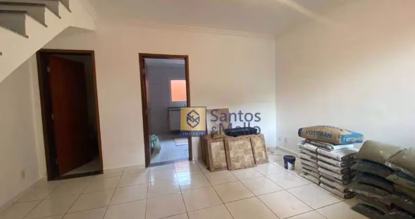 Sobrado com 2 dormitórios para alugar, 80 m² por r$ 2.480,00/mês - vila curuçá - santo andré/sp