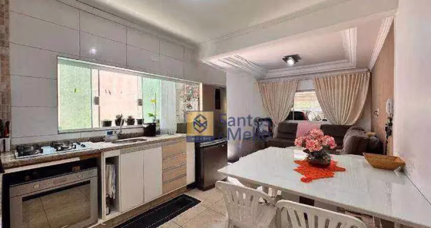 Casa com 3 dormitórios para alugar, 250 m² por r$ 4.421,00/mês - parque capuava - santo andré/sp