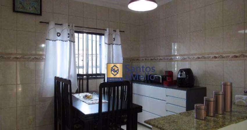 Sobrado com 3 dormitórios, 248 m² - venda por R$ 1.100.000,00 ou aluguel por R$ 6.150,00/mês - Jardim Utinga - Santo André/SP