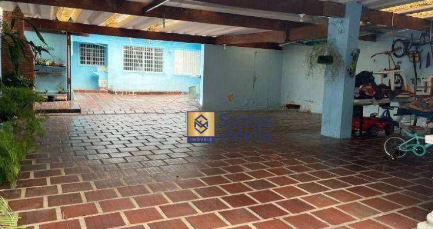 Casa com 4 dormitórios, 291 m² - venda por R$ 1.500.000,00 ou aluguel por R$ 5.840,00/mês - Vila Curuçá - Santo André/SP