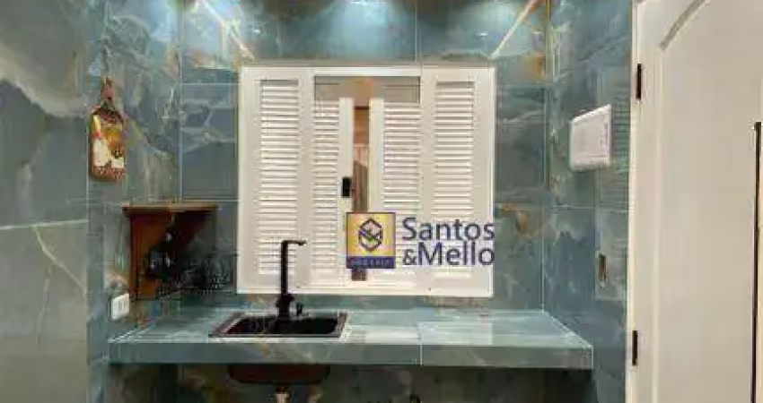 Kitnet com 1 dormitório para alugar, 14 m² por r$ 1.350,00/mês - cerâmica - são caetano do sul/sp