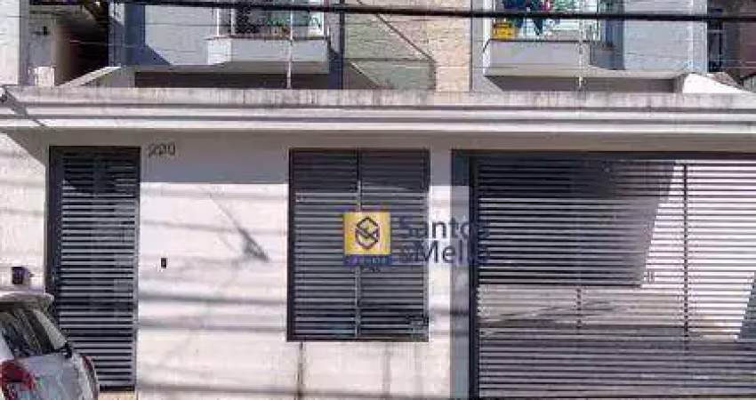 Apartamento com 2 dormitórios para alugar, 50 m² por r$ 1.820,00/mês - utinga - santo andré/sp