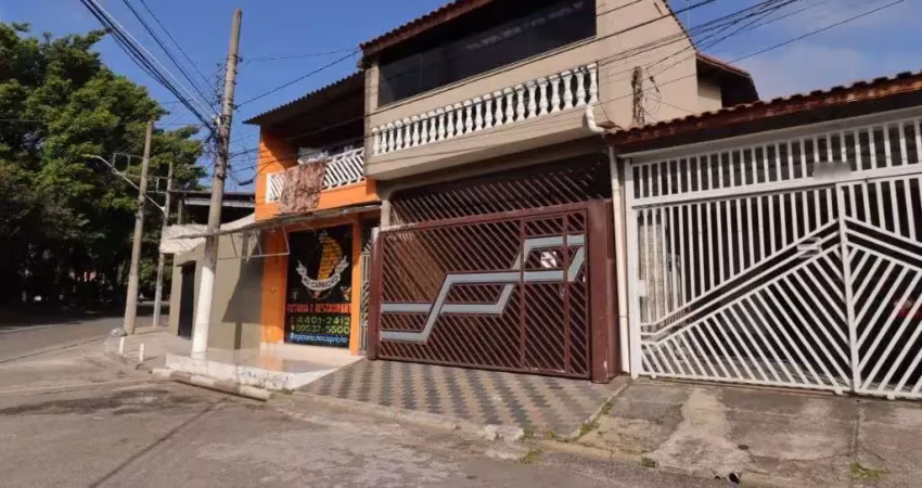 Sobrado com 3 dormitórios para alugar, 208 m² por r$ 3.368,00/mês - jardim ana maria - santo andré/sp