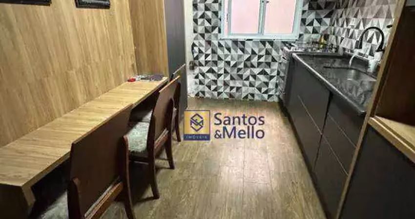 Apartamento com 2 dormitórios para alugar, 66 m² por r$ 2.800,01/mês - parque marajoara - santo andré/sp