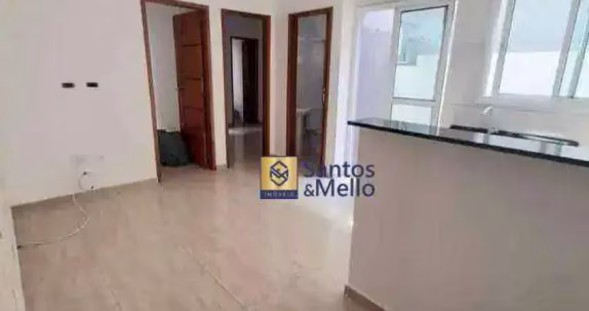 Apartamento com 2 dormitórios para alugar, 50 m² por r$ 1.930,00/mês - parque das nações - santo andré/sp