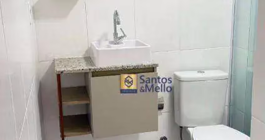 Apartamento com 2 dormitórios, 45 m² - venda por r$ 187.000,00 ou aluguel por r$ 1.650,00/mês - jardim ipê - mauá/sp