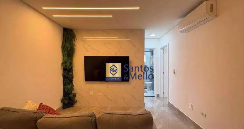 Apartamento com 2 dormitórios à venda, 60 m² por r$ 550.000,00 - vila alpina - santo andré/sp